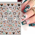 thumbnail image 3 of Nueva pegatina navideña para uñas con dibujos animados de Disney Mickey Mouse, bonita decoración para uñas con diseño de Minnie Mouse, pegatina de copo de nieve del Pato Donald para uñas, 3 of 4