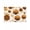 Orange, variant on Pink Marble Sun Shade Sail 6.5'x10' Rectangle Outdoor Shade Canopy, Gold White Geometric Hexagon Modern Porch Shades Outdoor Sun Blocking Screen, Sunshade Cloth Covers for Patio/Deck/Garden