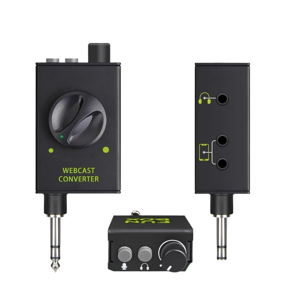 DJ Console Mixer Live Streaming Adapter ,Output Devices Supports Smartphones, Laptops