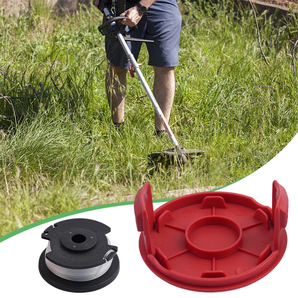 Spool Trimmer Line Fit for Hyper Tough Spool Trimmer Line+Cap Cover HT19-401-003-07 Lawn Mower Parts Line Spool