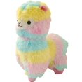 thumbnail image 1 of Un regalo lindo Muñeca de alpaca arcoíris de 35 cm, suave peluche de llama para bebé, ideal para San Valentín, cumpleaños, Navidad, bodas y aniversarios., 1 of 9