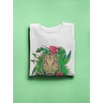 thumbnail image 3 of T Rex Tropical Sweatshirt Men -Image by Shutterstock, Male x-Large, 3 of 4