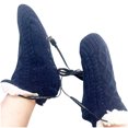thumbnail image 2 of Xunlbb Winter SocksLadies Christmas Socks Solid Color Heated Foot Warmer Knitted Socks Christmas Gift, 2 of 4