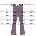 thumbnail image 3 of Levmjia Women Yoga Pants Casual Solid Color Comfortable Flared Pants Sports Fitness Running Trousers Breathable Leggings Daily Wear Summer, 3 of 8