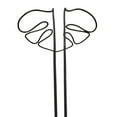 thumbnail image 3 of Estaca de soporte para plantas shamjiam en forma de Monstera escalada vertical resistente negro, 3 of 7