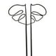 thumbnail image 3 of Enrejado de soporte reutilizable para plantas de interior con forma de Monstera, estaca de soporte portátil para plantas Negro, 3 of 7