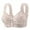 Light Gray, variant on Seamless Soft Support Vest Bra for Large Chest – Thin, Breathable, No Underwire, Front Closure with Mid Buttons, Comfortable Everyday Gathering Bra for Older Women