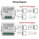thumbnail image 4 of Tuya Wifi MóDulo de Interruptor de AtenuacióN Inteligente 10A Compatible con Control de 2 VíAs 2 Entradas Compatible con la AplicacióN Google Home Alexa Vida Inteligente, 4 of 5