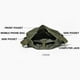 thumbnail image 5 of Bolso bandolera informal | Bolso bandolera para portátil de gran capacidad | Bolso bandolera deportivo multibolsillos | Bolso de mano impermeable y duradero para mujer para viajes, trabajo y escuela, 5 of 8