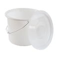 thumbnail image 2 of DMI Bedside Commode Replacement Bucket with Lid & Handle, Easy to Clean, Durable or Sturdy, Holds up to 12 Quarts, Universal Pail Chair, 2 of 4