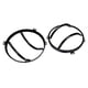 thumbnail image 2 of Protector de cubierta de luz para pantalla de faro de hierro, compatible con Jeep Wrangler TJ 97-06, 2 of 8