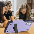 thumbnail image 6 of Samsung Galaxy S21 Plus 5G Case Military Shockproof Magnetic Kickstand Cell Phone Cover Protective with Upgrade Hard PC & Premium Soft TPU Kickstand for Galaxy S21 Plus 6.7 inch Purple, 6 of 14