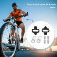thumbnail image 4 of Juego de tacos para Pedal de bicicleta, piezas de tacos para zapatos de ciclismo para Shimano SPD (estilo A), 4 of 7