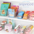 thumbnail image 7 of primebox Plastic Food Storage 8 Pack Clear Container Bin with Handles for Organizing Kitchen, Pantry, Refrigerator, Freezer, Pantry, Cabinet, Closet, Bathroom. 10”x8”x3”, 7 of 7