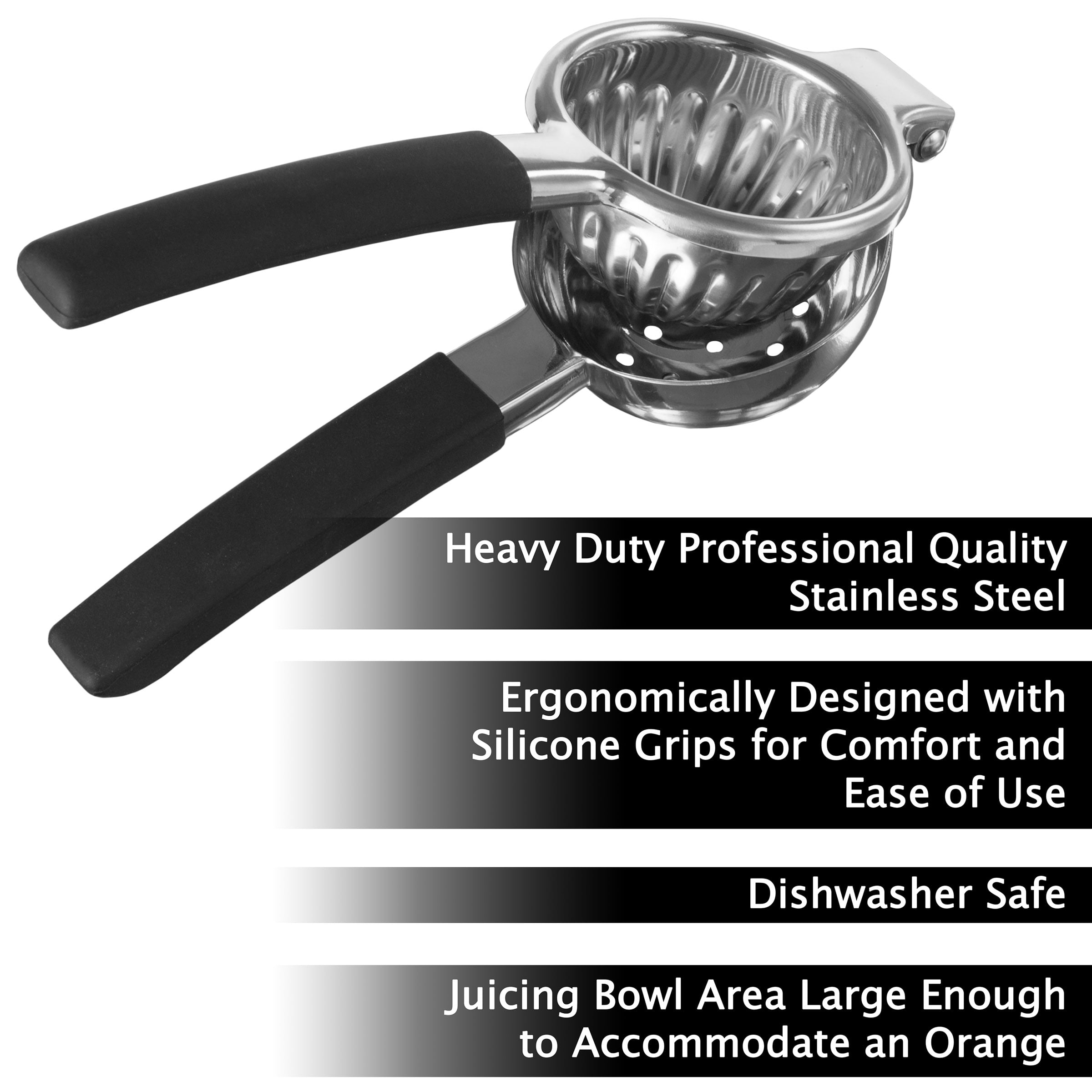 Citrus Juicer Tool Lemon Juicer Squeezer Hand-squeezing Citrus Lemon Clip Hand Manual Lemon Squeezers-lime Metal Squeezer Power Professional Lemon Squeezer Hmtoperyd Lemon Squeezer Lime