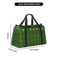 thumbnail image 3 of Kuqiui American Football Field Print Foldable Travel Duffel Bag Tote Carry on Luggage Bag Personal item Sports Gym Bag Water Resistant Weekender Overnight Bags for Women and Men, 3 of 7