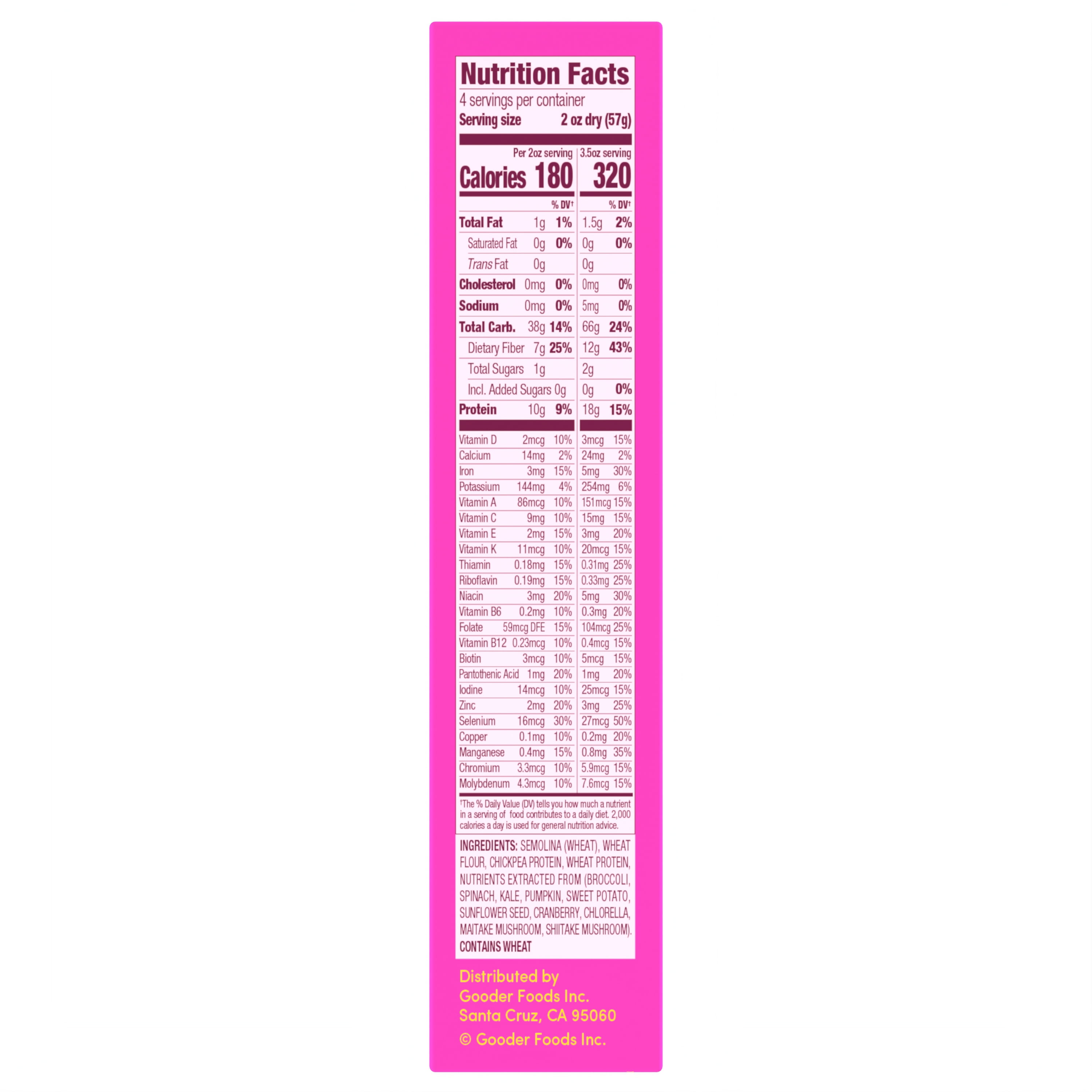 Goodles Protein-Packed Loopdy-Loos Cavatappi Dry Pasta 8 oz