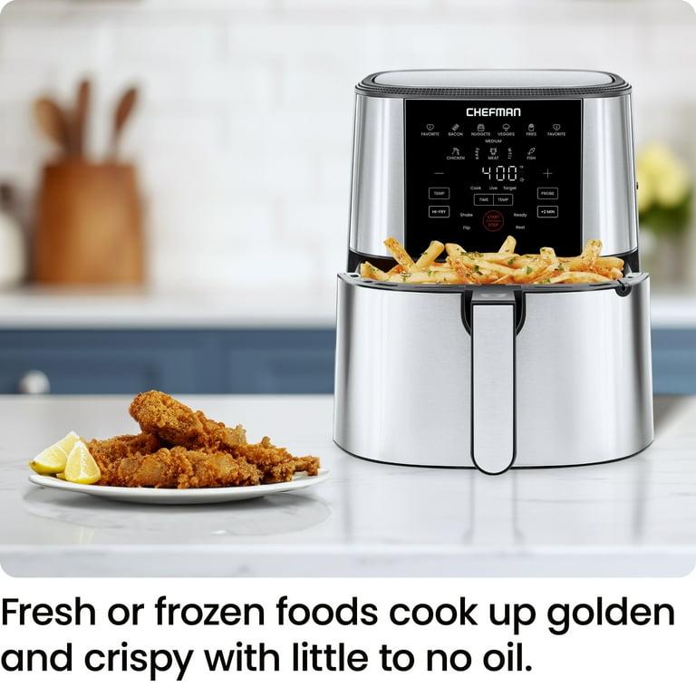 Chefman ExacTemp 5 Qt. Digital Air Fryer with Temperature