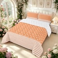 thumbnail image 2 of Manfei Classic Plaid King Size Comforter Sets,Cute Polka Dot Comforters King Size,Pink,Reversible,3pcs,1 Comforter and 2 Pillowcases,3pcs,1 Comforter and 2 Pillowcases, 2 of 7