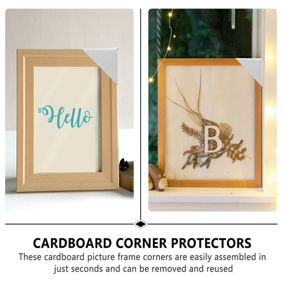 ELAYARD 1 Set Packaging Corner Protector for Picture Frame Transportation Adjustable Assorted Color