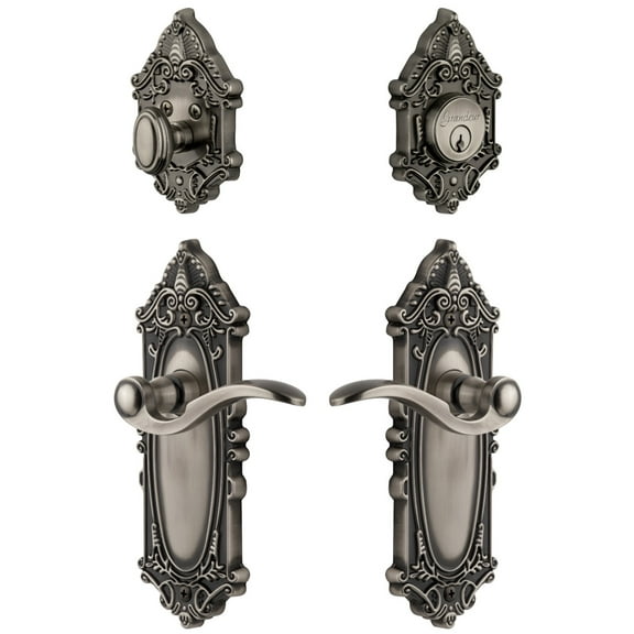 Grandeur Gvcbel_Sp_Eset_238 Grande Victorian Solid Brass Right Handed Single Cylinder