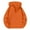 Orange, variant on Letdown Mens Womens Hoodies Pullover Quarter Zip Casaul Long Sleeve Hooded Sweatshirt Drop Shoulder Cinch Waist Tops Early Spring Clothes (Orange,L)