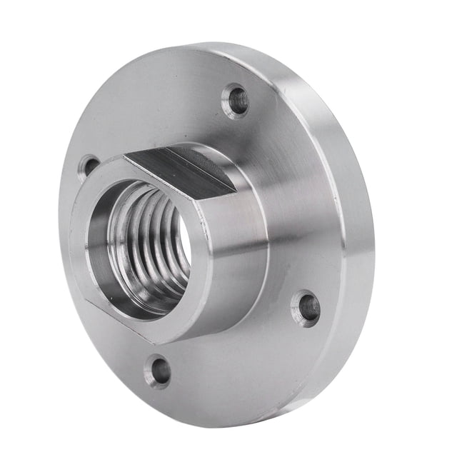 PlacA Facial de Torno de Madera, Instalacia de Acero de Aleación de PlacA Frontal de Torno y Use 3 Pulgadas para el HUSO de 1 Pulgada de 1 Pulgada de 8TPI PARAS DE