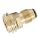 thumbnail image 1 of Converter de Válvula de Servicio, Accesorios de Latón Del Tanque de ProPano, La Conexión Rápida Convierte el Tanque LP Pol en Qcc1 Tipo1 Para Quemador para la Estufa de, 1 of 7