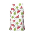 thumbnail image 5 of Fotbe Watermelon And Kiwi Pattern Men's Quick Dry Workout Tank Top Gym Muscle Tee Fitness Bodybuilding Sleeveless T Shirt Breathable Workout Shirt-Medium, 5 of 9