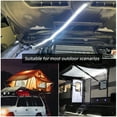 thumbnail image 2 of 12V Led Light Strip Camping Light Dimmable Work Light Camping Lantern Interior Car Lights Room Light Rv Accessories Waterproof IP67 White/Amber, 2 of 6