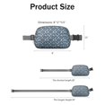 thumbnail image 3 of Sac Banane Imprimé Hibou de Nuit Mignon – Sac de Taille Imperméable avec Grands Yeux Design Hibou – Sac Ceinture Réglable pour Voyage, Course et Festivals, 3 of 4