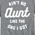 thumbnail image 3 of Instant Message - Ain't No Aunt Like The One I Got - Toddler And Youth Long Sleeve Graphic T-Shirt, 3 of 6