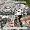 thumbnail image 3 of Estufa de camping Onlyfire portátil de acero inoxidable GS350, 3 of 9
