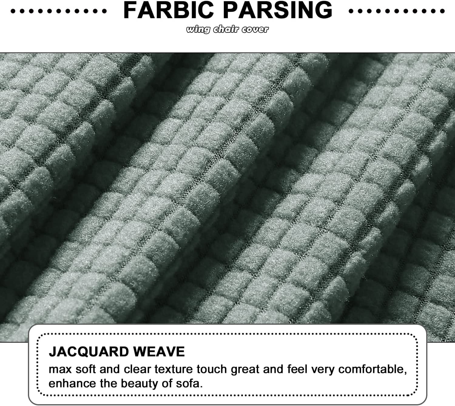 Jacquard Chaise Lounge Cover,Modern Polar Fleece sectional Sofa slipcover,Stretch Left/Right Armchair Cover for loveseat L Shaped Sofa (Cyan,Left Chaise Lounge)