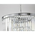thumbnail image 3 of Bethel International Chandelier Chrome Metal & Crystal, 3 of 5