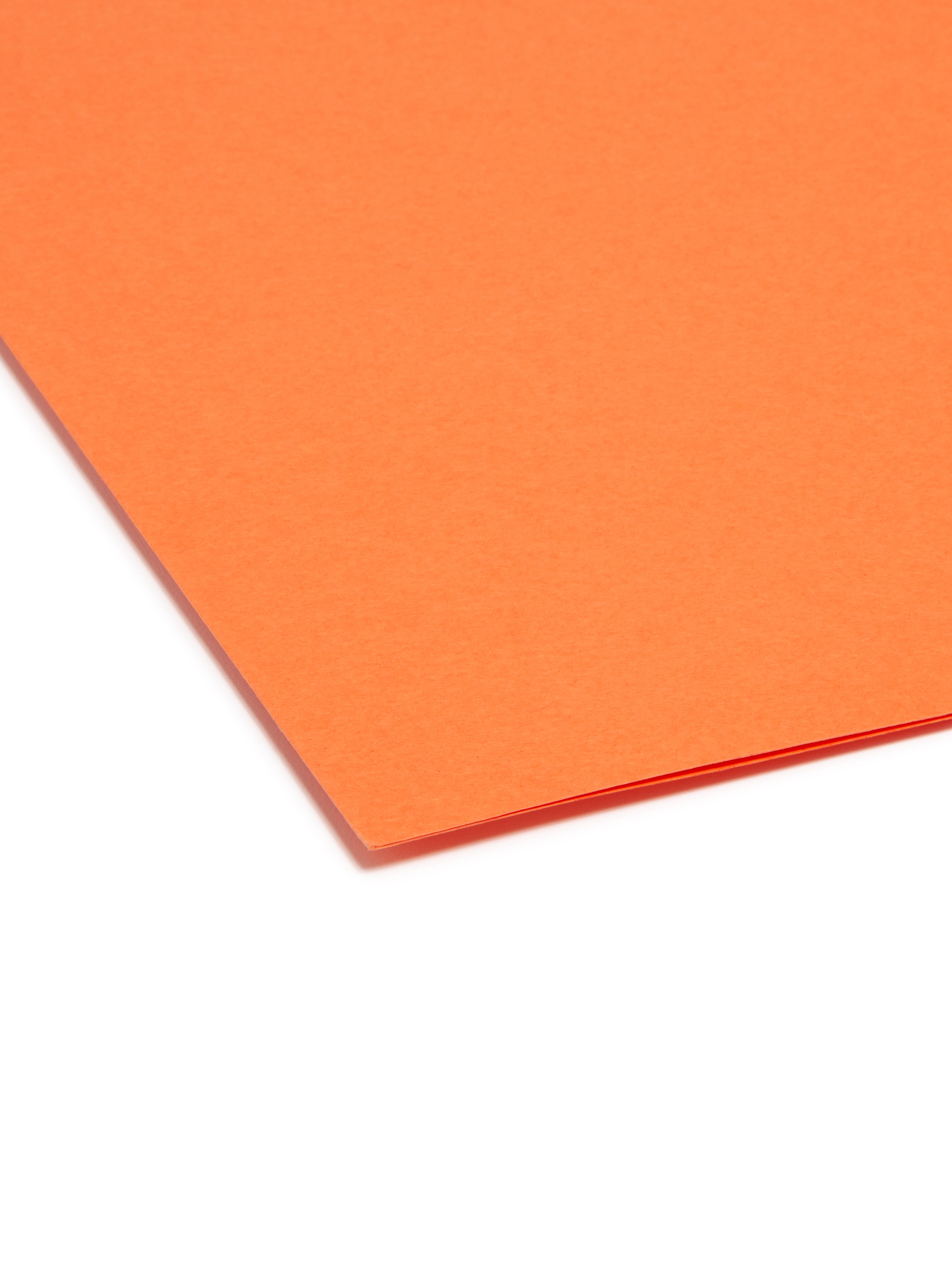 Smead Colored Folders 1/3-Cut Orange 100/BX Letter (12543)