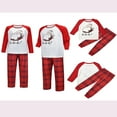 thumbnail image 4 of Christmas Family Matching Pajama Sets Dad Mom Kids PJs Santa Claus Print  Nightwear Outfits, 4 of 6