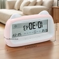 thumbnail image 6 of REGALWOVEN Digital Alarm Clock Backlight, Cartoon Design, Loud Wake-Up Sound for Bedroom/Dorm Blue 6.1"L x 1.8"W x 3.7"H, 6 of 6