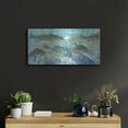 thumbnail image 6 of Luxe Metal Art ' Inside Flats' by Jim Roberts, Metal Wall Art, 24"x12", 6 of 10