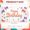 5A, variant on Floral Theme Banner Colorful Balloons Floral Birthday Display Pastel Colors 3D Flowers Birthday Party Backdrop for Birthday Party Girls' Birthday Photo Shoot