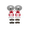 thumbnail image 2 of PowerStop Front Z36 Truck & Tow Brake Pad and Rotor Kit with Red Powder Coated Calipers Fits: DODGE JEEP Select Models KC1631-36, 2 of 4
