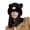 Black, variant on Versatile White Bear Hat with Ear Furry Caps Cartoon Ear Hat Color Winter Plush Hat for Casual Wear