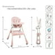 thumbnail image 5 of Silla Periquera D Bebé Eat And Rock Convertible A Mecedora Rosa Infanti, 5 of 5