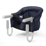 hirigin Portable Baby Desk Chair Fold-able Children's Travel High Chair