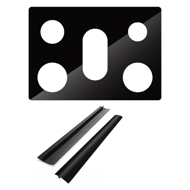 Gas Stove Burner Covers Compatible for Gas Range Reusable NonStick