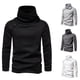 thumbnail image 4 of Suéter de cuello alto para hombre de estilo británico Ajuste versátil Cómodo de usar Fácil de limpiar, 4 of 6