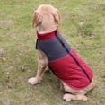 thumbnail image 6 of HKYSANG Dog Cold Weather Coat Fleece Lining Winter Vest Pet Puffer Warm Clothes for Small Medium Large Dogs (X-Small, Red), 6 of 8