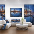 thumbnail image 2 of Design Art Milwaukee Vue Panoramique  Sur Toile Encadrée, 2 of 5