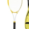 thumbnail image 6 of Vsenkes Tennis Racket with Bag Comfortable Nonslip Grip Gym Women Men Tennis Racquet Yellow, 6 of 9