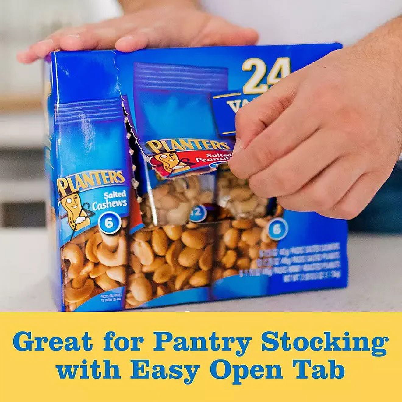 Planters Nuts Cashews and Peanuts Variety Pack (40.5 oz., 24 pk.)